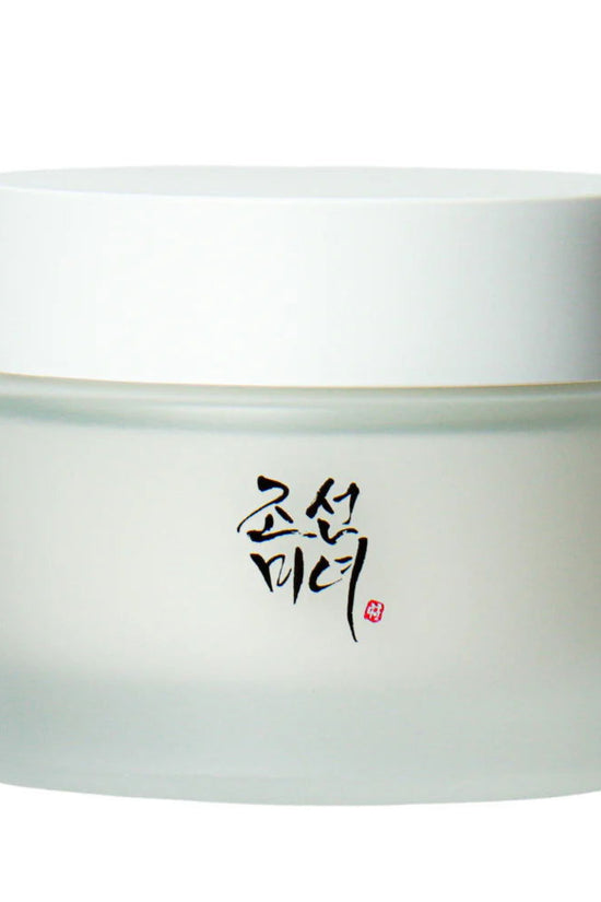 Beauty of Joseon cream in a sleek frosted jar for glowing skin and hydration