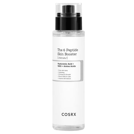 CosRx peptide serum for glowing skin in a 5.07 fl oz bottle, enriched with hyaluronic acid and amino acids