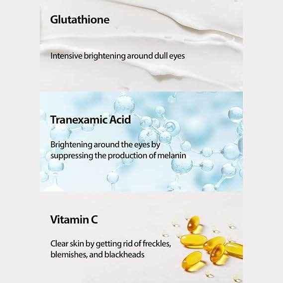 Mary & May Tranexamic Acid Eye Cream – 30g - Brightening Eye Cream - Mary & May -- United Arab Emirates -- Pinky Cosmetics