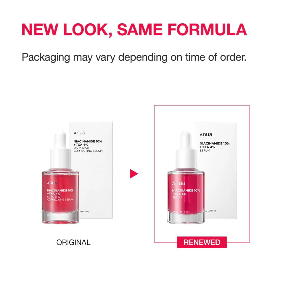 Anua 10% Niacinamide serum for sensitive skin with Tranexamic Acid and Ceramide for Korean Glass Skin