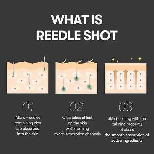 VT Cosmetics Cica Reedle Shot 100 – Skin Renewal Booster 50ml - Exfoliating Skin Booster - VT Cosmetics -- United Arab Emirates -- Pinky Cosmetics