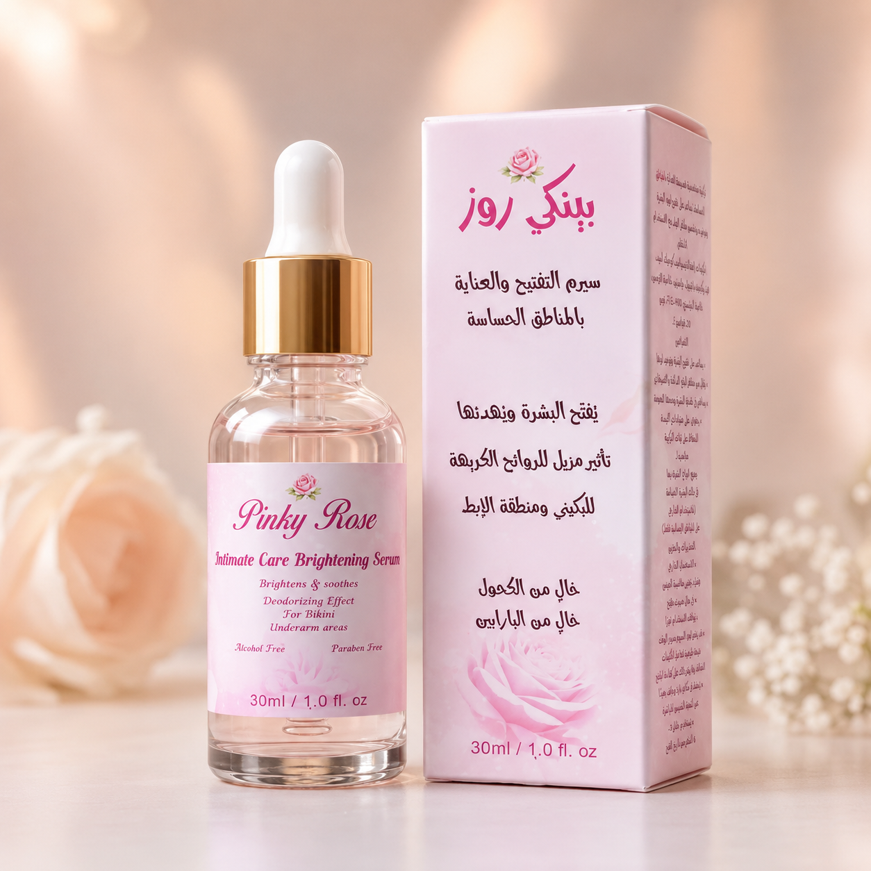 Pinky Rose Intimate Care Brightening Serum – 30 ml Pinky Cosmetics   Pinky Cosmetics