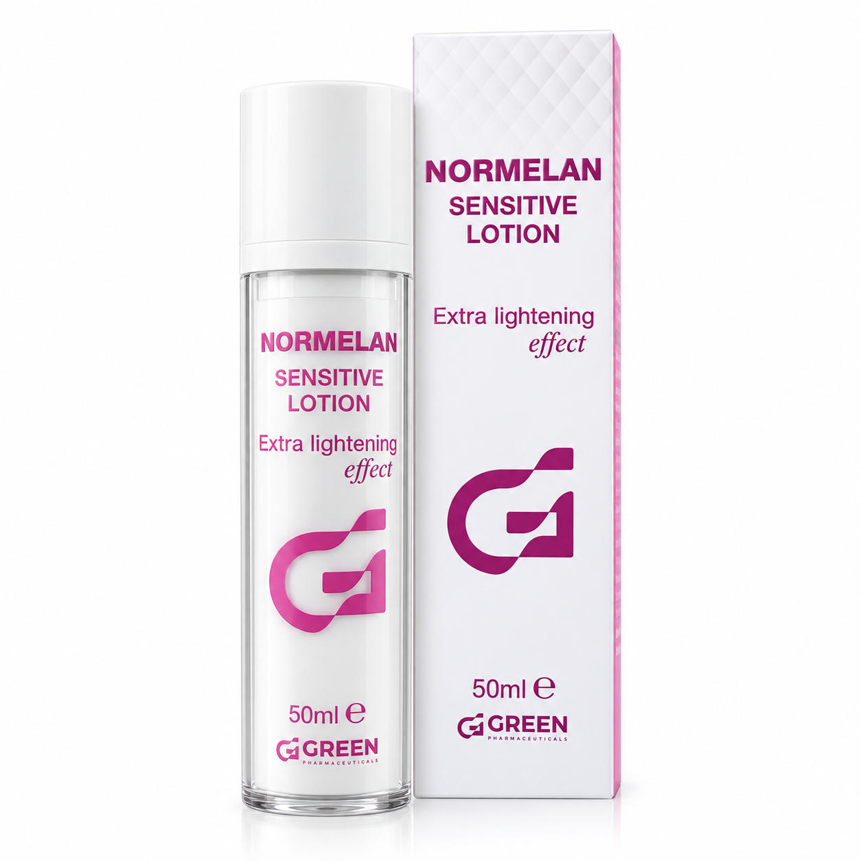 Normelan Sensitive Lightening Lotion (50ml) G Green Pharmaceutical Skin Lightening Lotion  Pinky Cosmetics