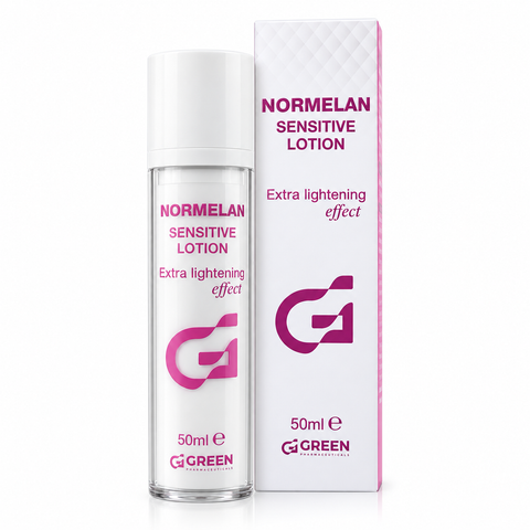 Normelan Sensitive Lightening Lotion (50ml) G Green Pharmaceutical Skin Lightening Lotion  Pinky Cosmetics