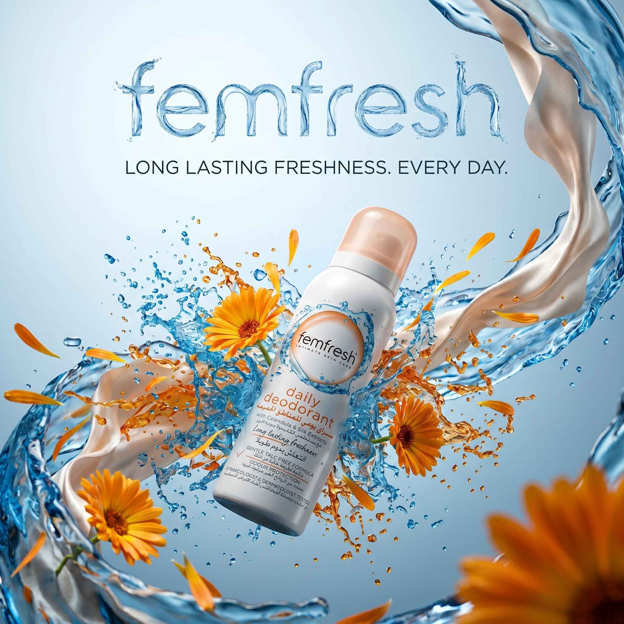 Femfresh Daily Deodorant Spray - Long Lasting Fresh
