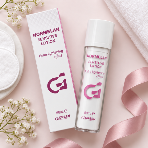 Normelan Sensitive Lightening Lotion (50ml) G Green Pharmaceutical Skin Lightening Lotion  Pinky Cosmetics