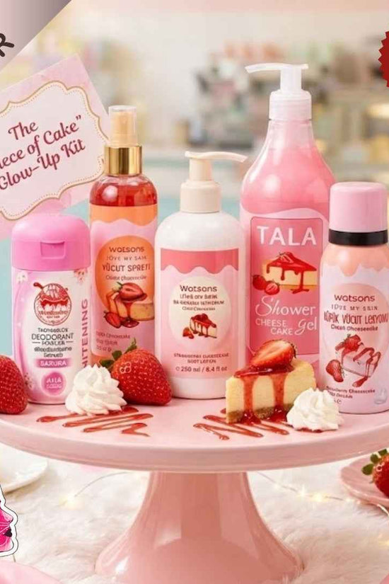 Strawberry Cheesecake Body Care Set - Sweet Hydration Bundle