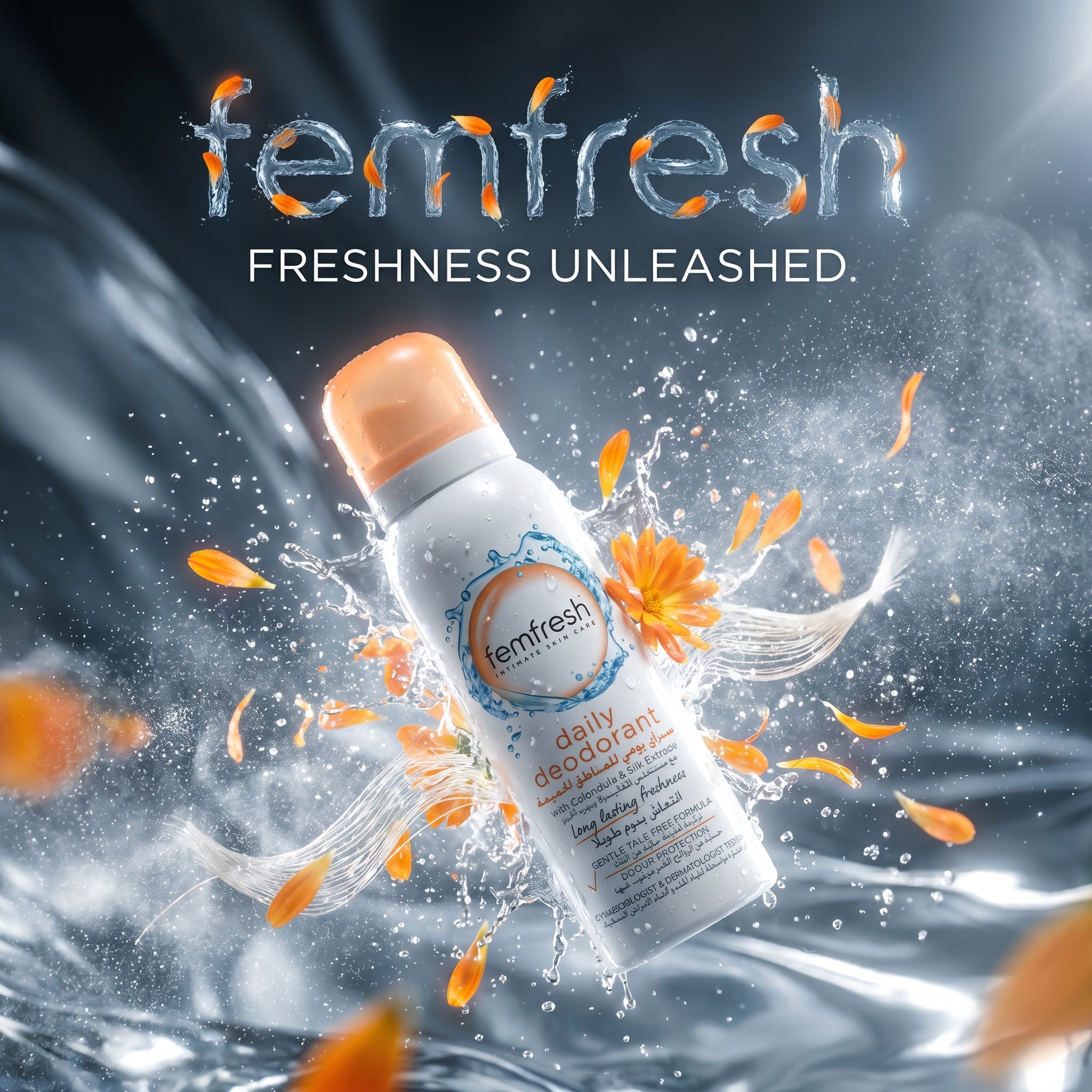 Femfresh Daily Deodorant Spray - Long Lasting Fresh Femfresh Deodorant  Pinky Cosmetics