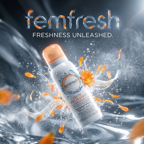Femfresh Daily Deodorant Spray - Long Lasting Fresh Femfresh Deodorant  Pinky Cosmetics
