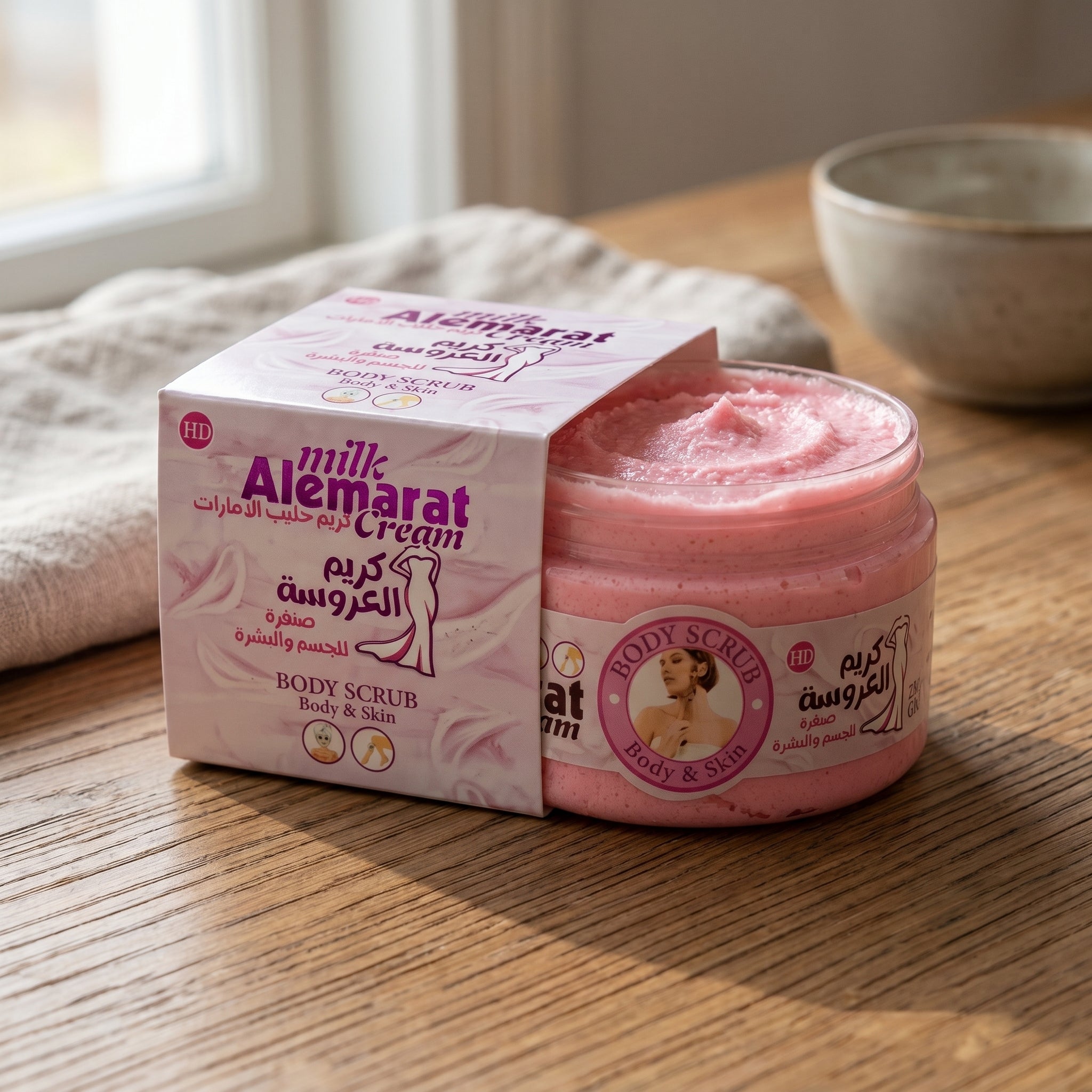 Milk Al Emarat Whitening & Peeling Cream (250g) Pinky Cosmetics   Pinky Cosmetics