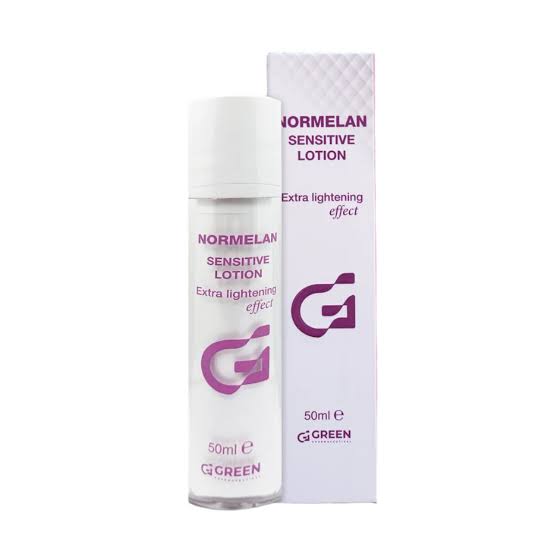 Normelan Sensitive Lightening Lotion (50ml) G Green Pharmaceutical Skin Lightening Lotion  Pinky Cosmetics