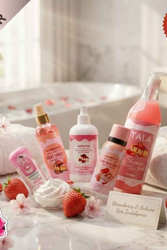 Strawberry Cheesecake Body Care Set - Sweet Hydration Bundle