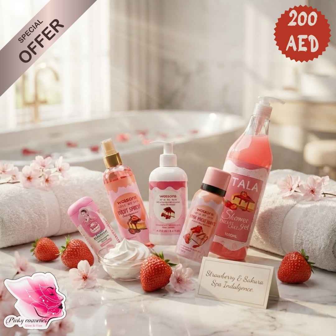 Strawberry Cheesecake Body Care Set - Sweet Hydration Bundle
