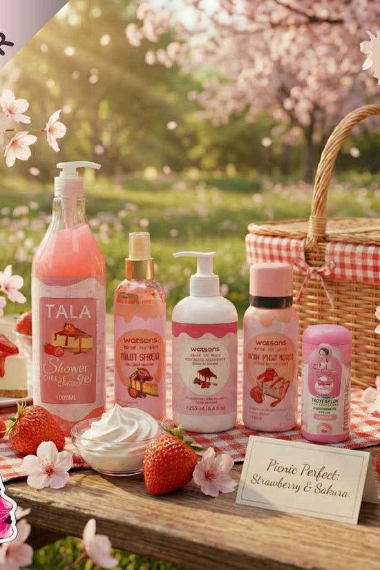 Strawberry Cheesecake Body Care Set - Sweet Hydration Bundle