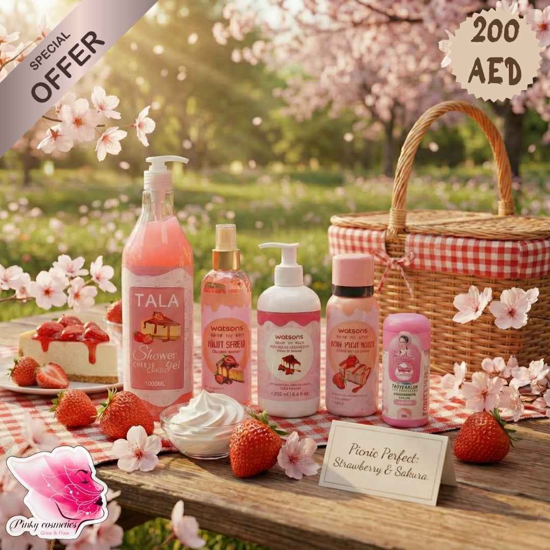 Strawberry Cheesecake Body Care Set - Sweet Hydration Bundle