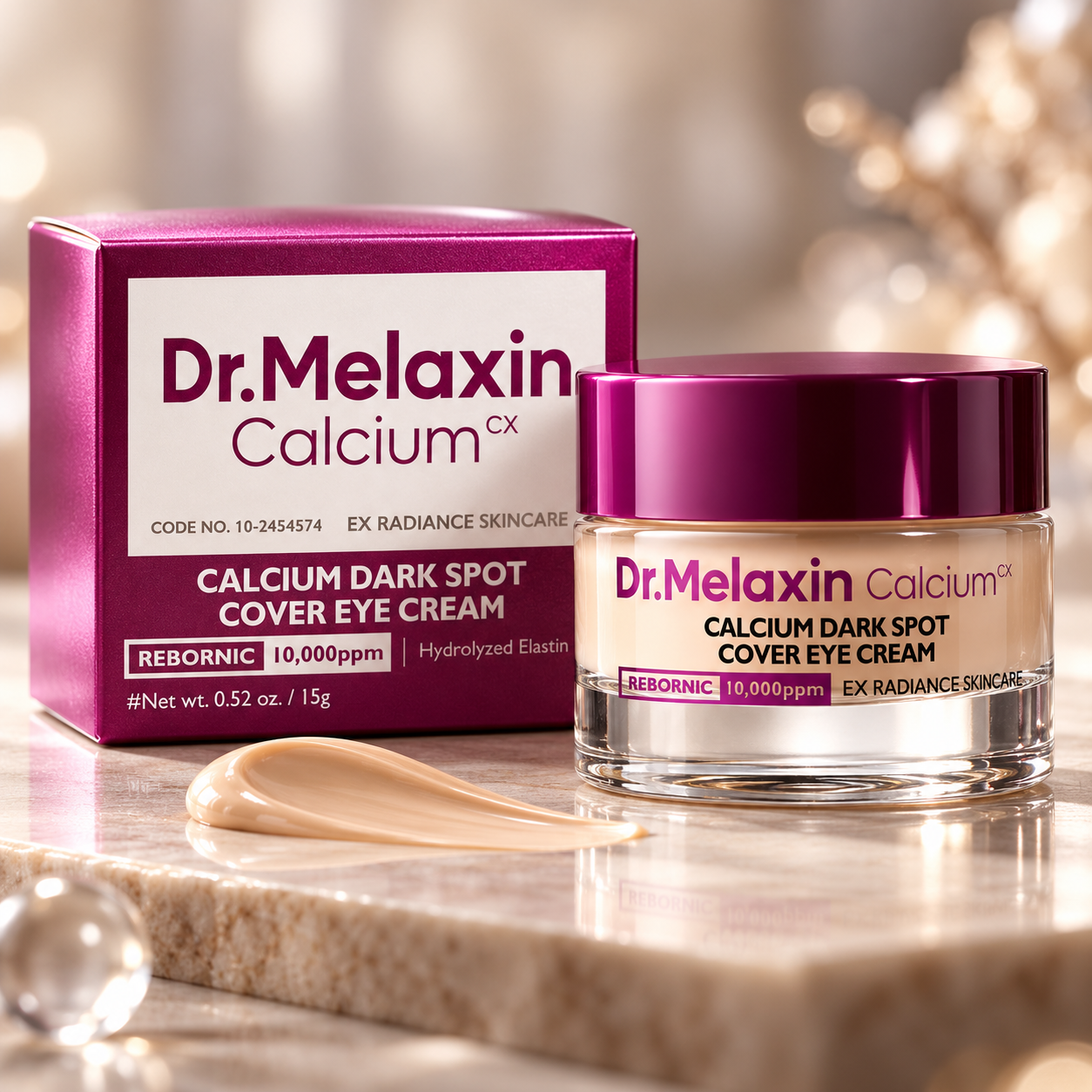 Dr.Melaxin Calcium Eye Cream - Dark Spot Cover 15g Dr.Melaxin Eye Cream  Pinky Cosmetics
