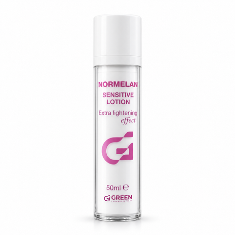 Normelan Sensitive Lightening Lotion (50ml) G Green Pharmaceutical Skin Lightening Lotion  Pinky Cosmetics
