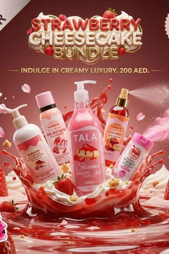 Strawberry Cheesecake Body Care Set - Sweet Hydration Bundle