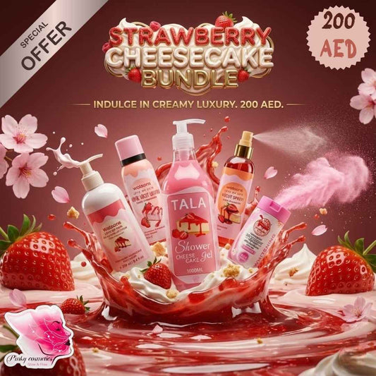 Strawberry Cheesecake Body Care Set - Sweet Hydration Bundle