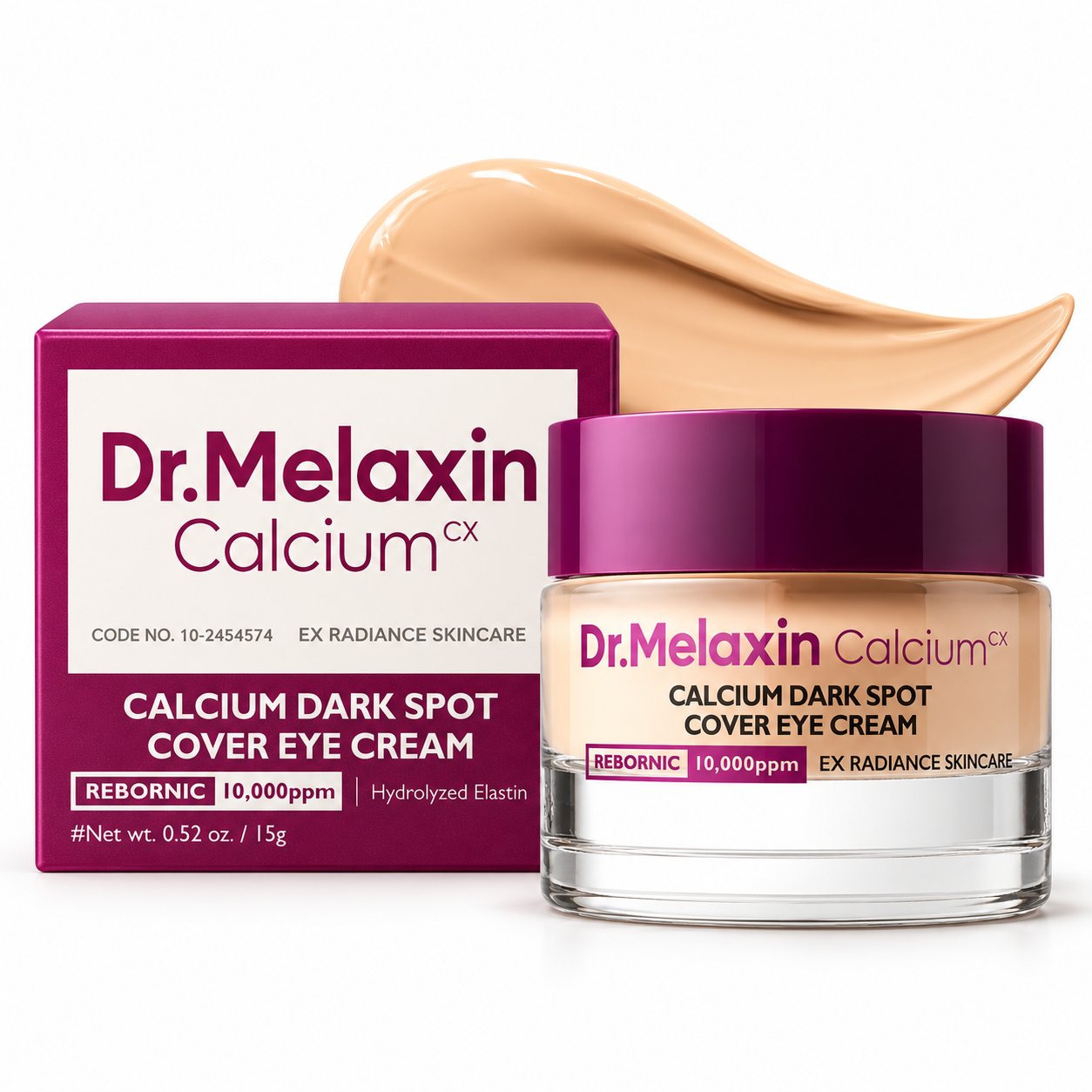 Dr.Melaxin Calcium Eye Cream - Dark Spot Cover 15g Dr.Melaxin Eye Cream  Pinky Cosmetics