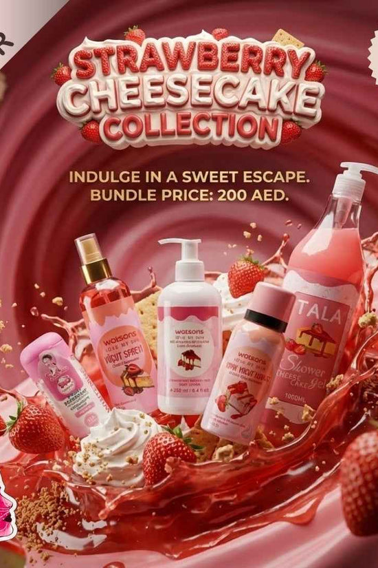 Strawberry Cheesecake Body Care Set - Sweet Hydration Bundle