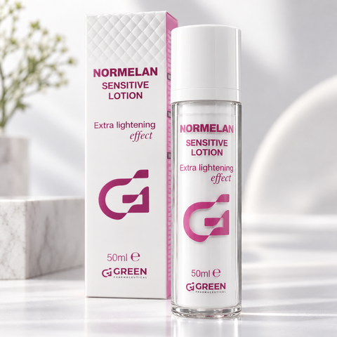Normelan Sensitive Lightening Lotion (50ml) G Green Pharmaceutical Skin Lightening Lotion  Pinky Cosmetics