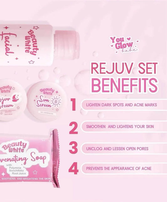 You Glow Babe Pink Cosmetics Skincare Bundle Set - - Pinky Cosmetics -- United Arab Emirates -- Pinky Cosmetics