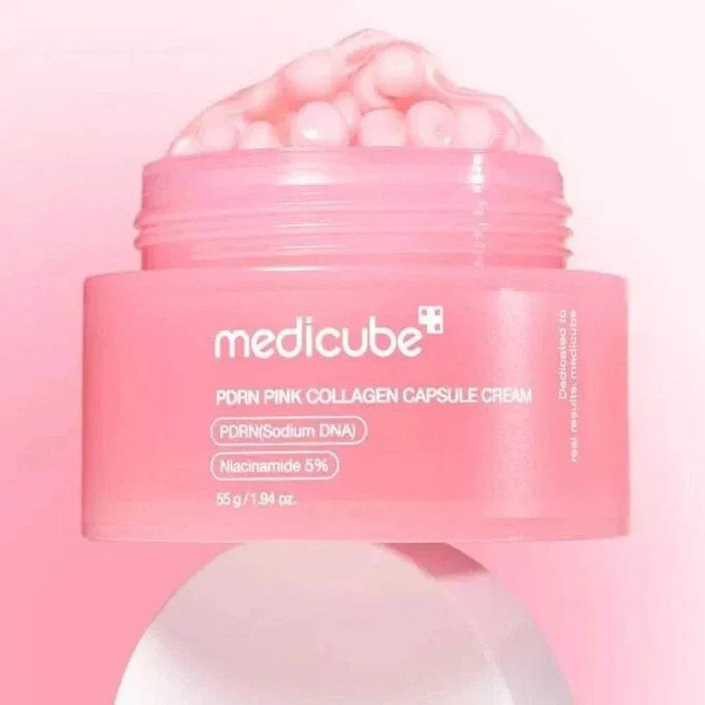 Medicube series moisturizing essence cream hydrates and brightens the complexion - - Pinky Cosmetics -- United Arab Emirates -- Pinky Cosmetics