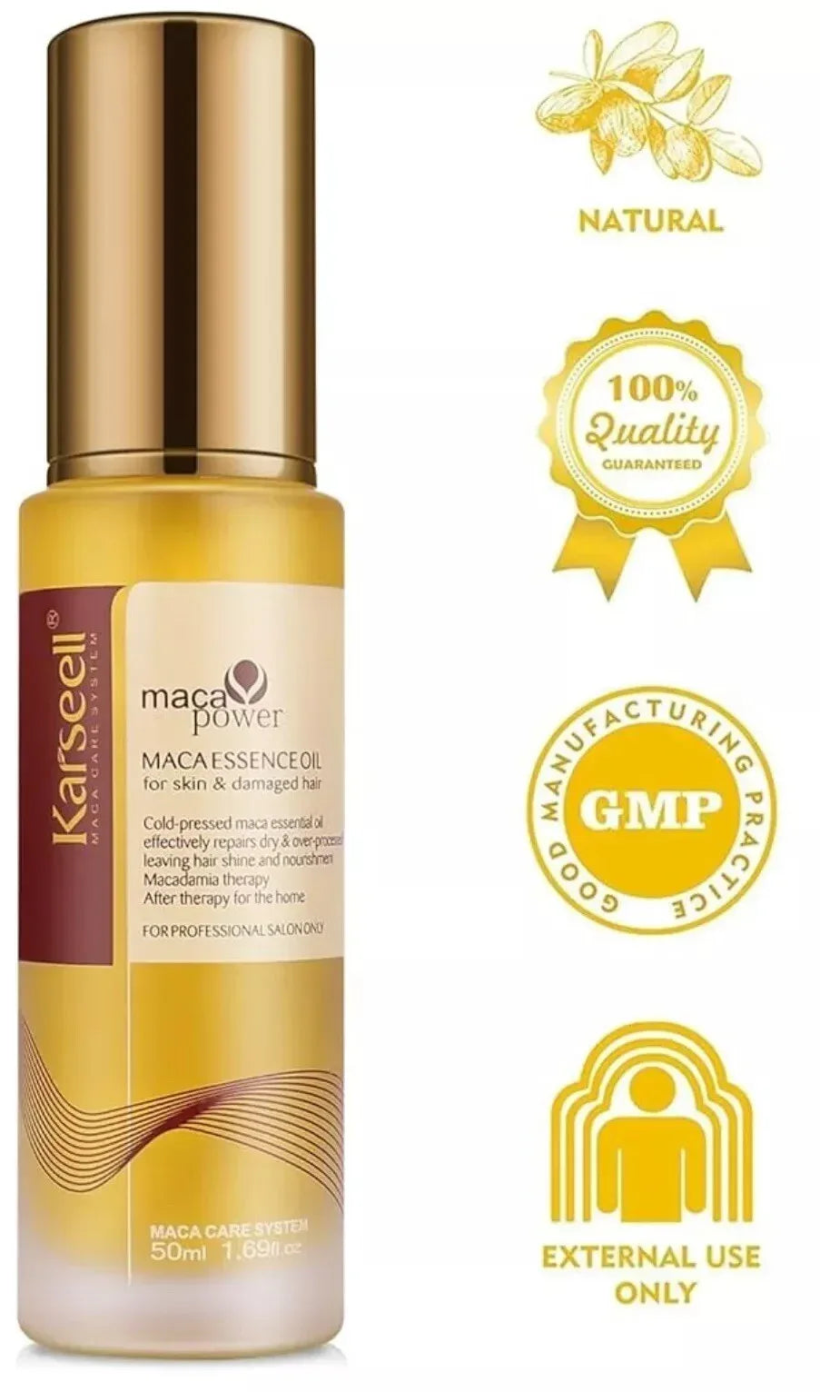 Karseell Magic Power Collagen Set - Ultimate Hair Repair - Hair set (shampoo, mask, oil) - Karseell -- United Arab Emirates -- Pinky Cosmetics