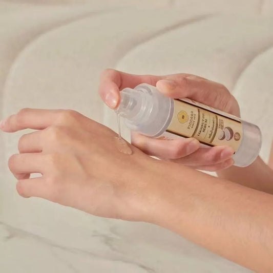 Organic coconut oil applied to skin, showcasing the best coconut oil for moisturizing with unrefined, cold-pressed quality.