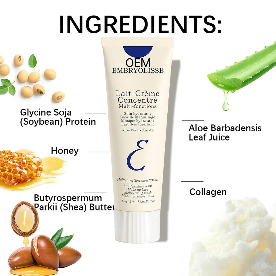 1/2/3 قطعة مرطب متعدد المهام Embryolisse Lait-Crème Concentré، 2.54 أونصة سائلة