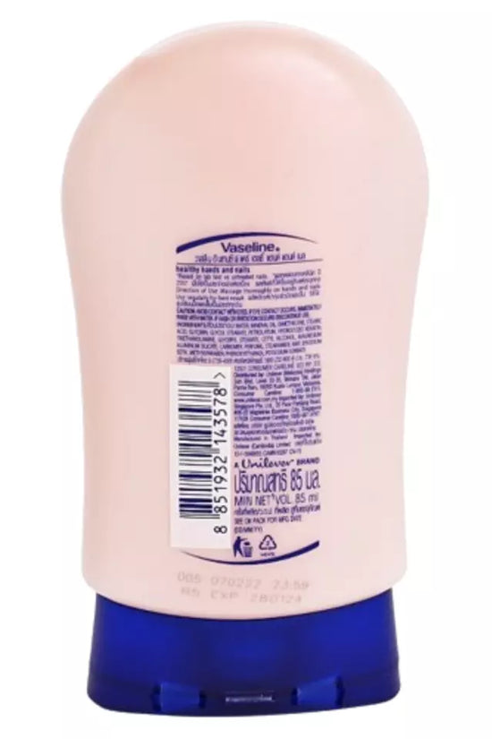 Vaseline Intensive Care Healthy Hand and Nail lotion Moisturize Stronger 85ml. - Pinky Cosmetics