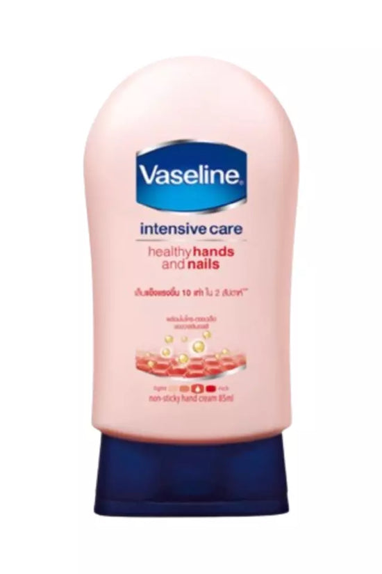 Vaseline Intensive Care Healthy Hand and Nail lotion Moisturize Stronger 85ml. - Pinky Cosmetics