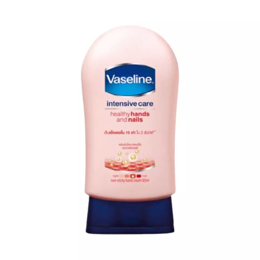 Vaseline Intensive Care Healthy Hand and Nail lotion Moisturize Stronger 85ml. - Pinky Cosmetics