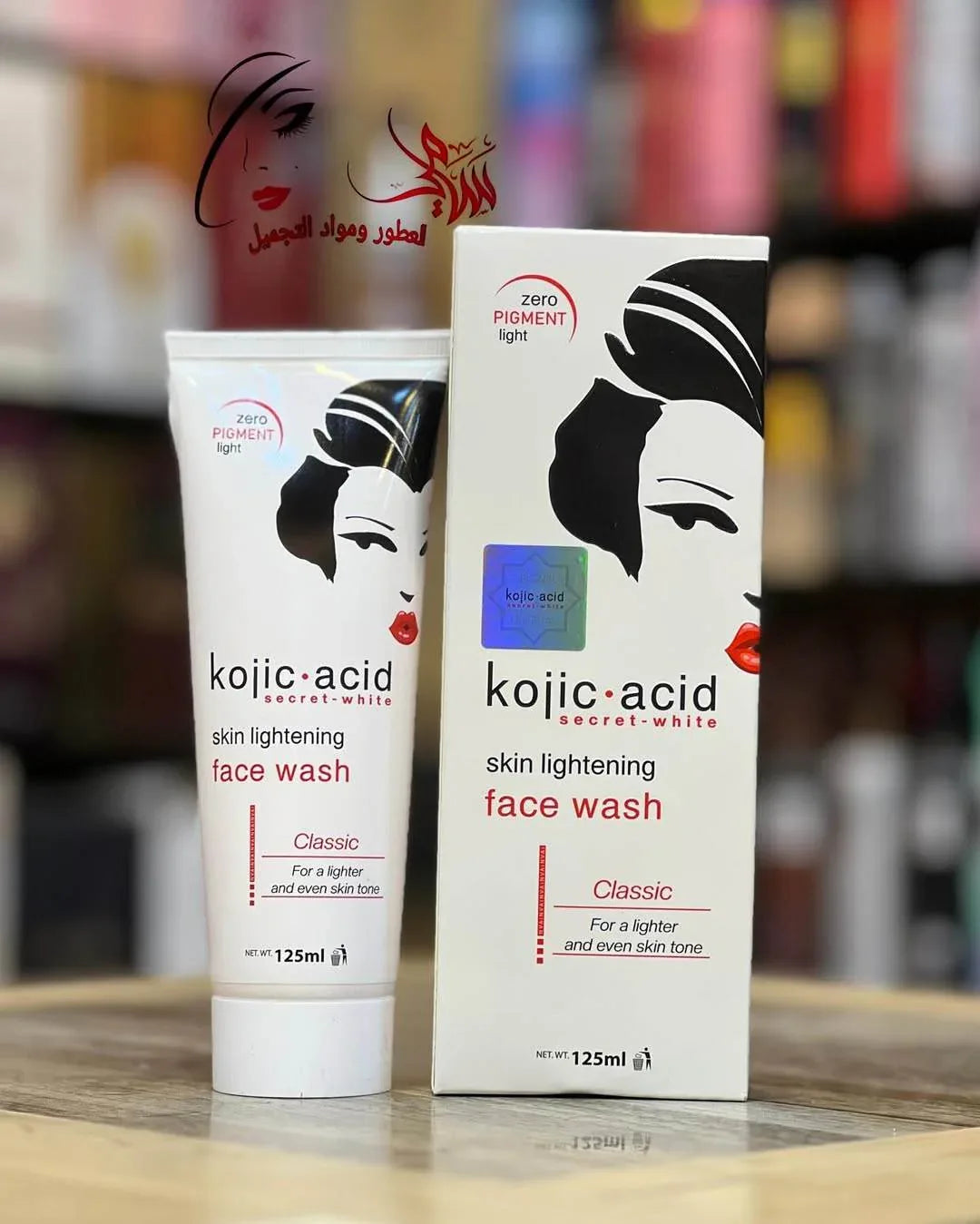 Kojic Acid Secret-White Skin Lightening Face Wash Classic - Skin Lightening Face Cleanser - Kojic Acid Secret-White -- United Arab Emirates -- Pinky Cosmetics