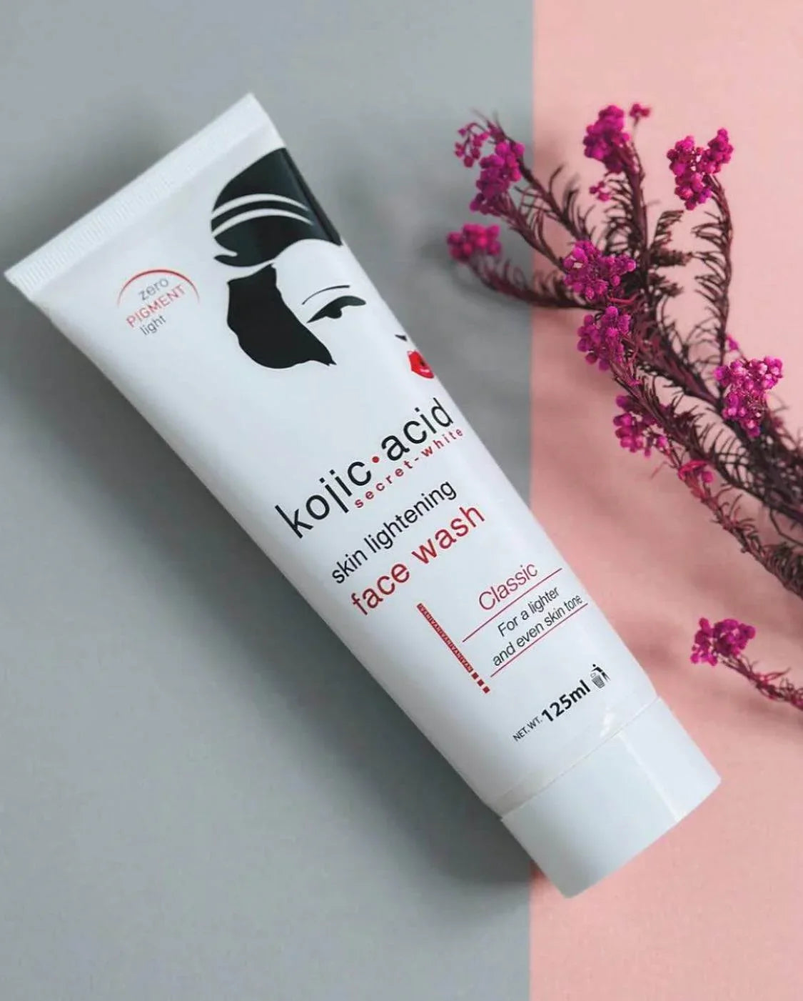 Kojic Acid Secret-White Skin Lightening Face Wash Classic - Skin Lightening Face Cleanser - Kojic Acid Secret-White -- United Arab Emirates -- Pinky Cosmetics