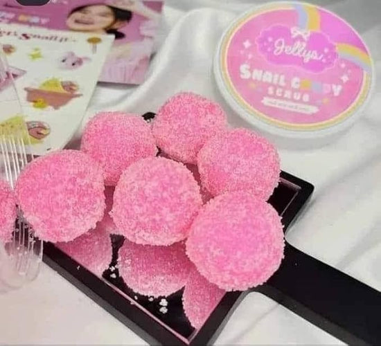 snail candy scrub - Pinky Cosmetics