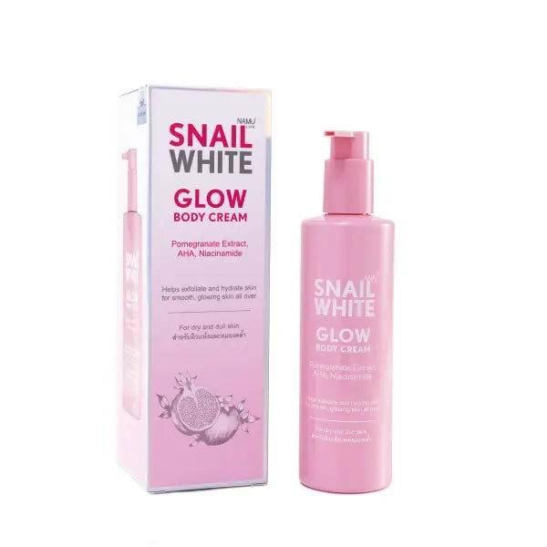 Snail White Glow Body Cream – Pomegranate & AHA - Body Care - Snail White -- United Arab Emirates -- Pinky Cosmetics