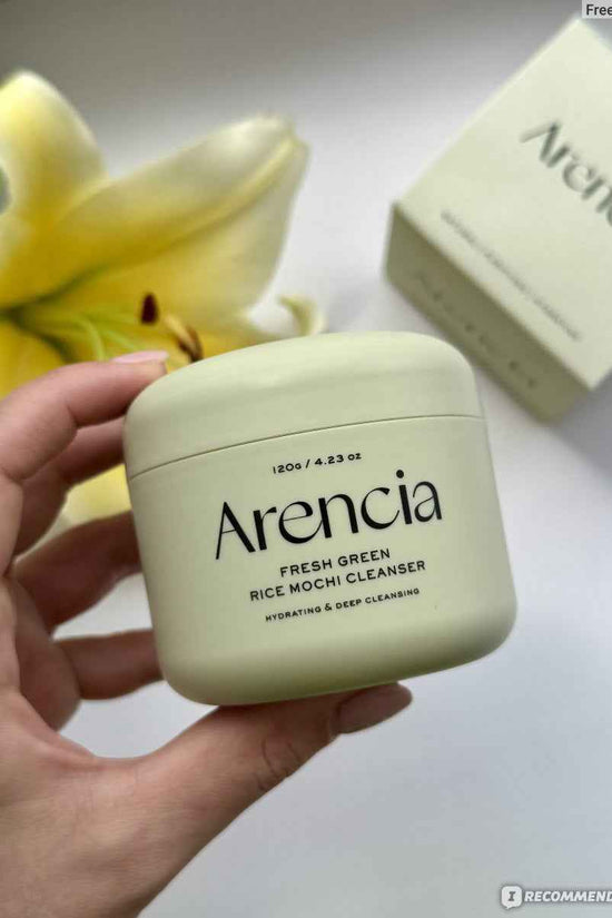 Arencia Fresh Green Rice Mochi Cleanser - Hydrating & Deep Pore Care