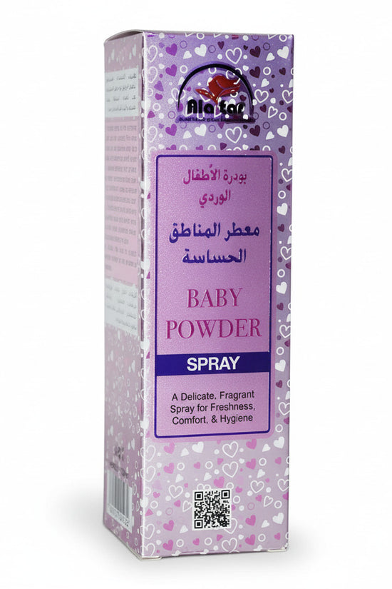 Baby Powder Spray - Gentle Sensitive Area Refresher Pinky Cosmetics Body Spray  Pinky Cosmetics