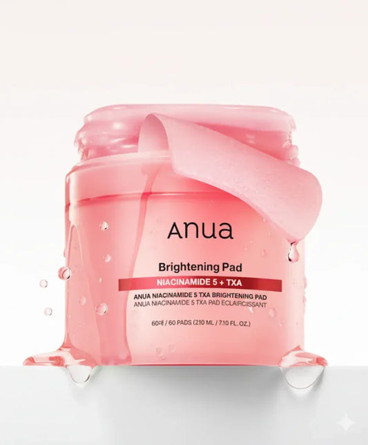 Anua Brightening Pad - Niacinamide 5% TXA Glow Booster - Exfoliating Pads - Anua -- United Arab Emirates -- Pinky Cosmetics