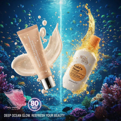 BS Vitamin C Serum & Kocostar Collagen Mask Bundle - offer set - Pinky Cosmetics -- United Arab Emirates -- Pinky Cosmetics