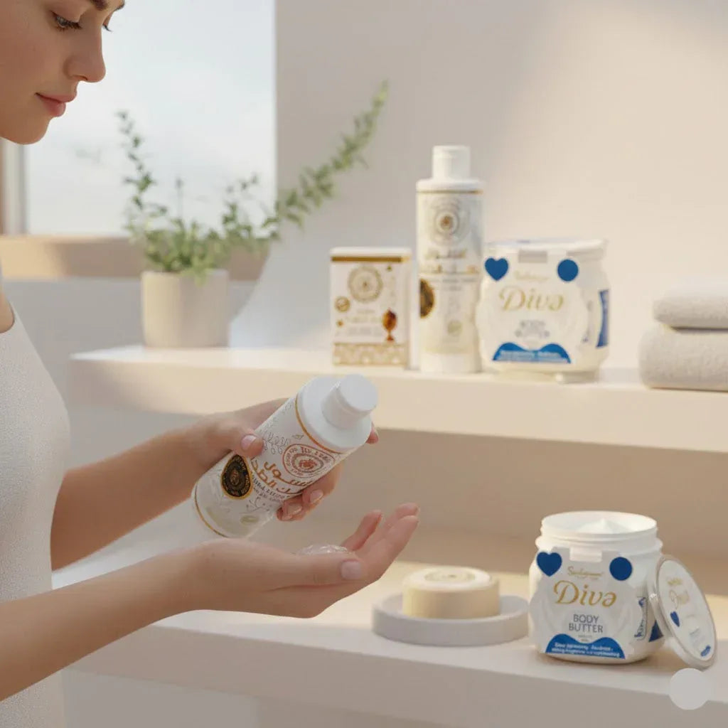 Tahara Musk Wash Set + Diva Body Butter - offer set - Dr.Araby -- United Arab Emirates -- Pinky Cosmetics