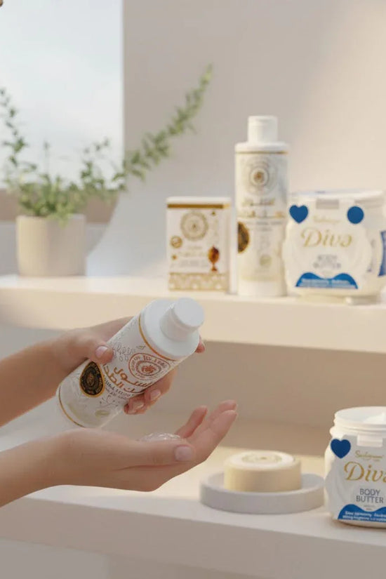 Tahara Musk Wash Set + Diva Body Butter - Intimate Wash Set - Dr.Araby -- United Arab Emirates -- Pinky Cosmetics