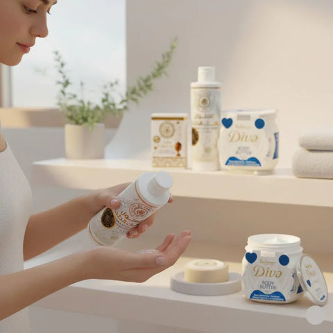 Tahara Musk Wash Set + Diva Body Butter - offer set - Dr.Araby -- United Arab Emirates -- Pinky Cosmetics