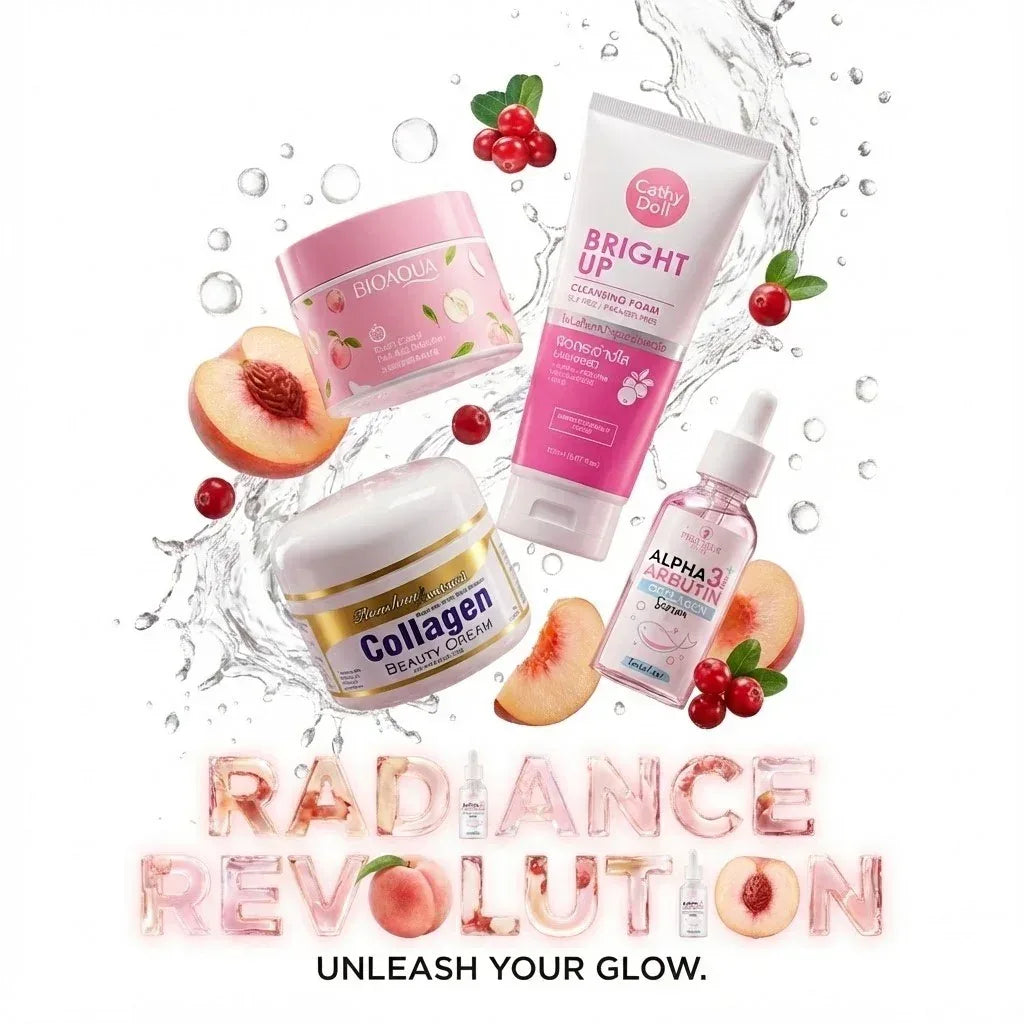 Brightening Skincare Set - Pinky Bundle Deal - offer set - Pinky Cosmetics -- United Arab Emirates -- Pinky Cosmetics