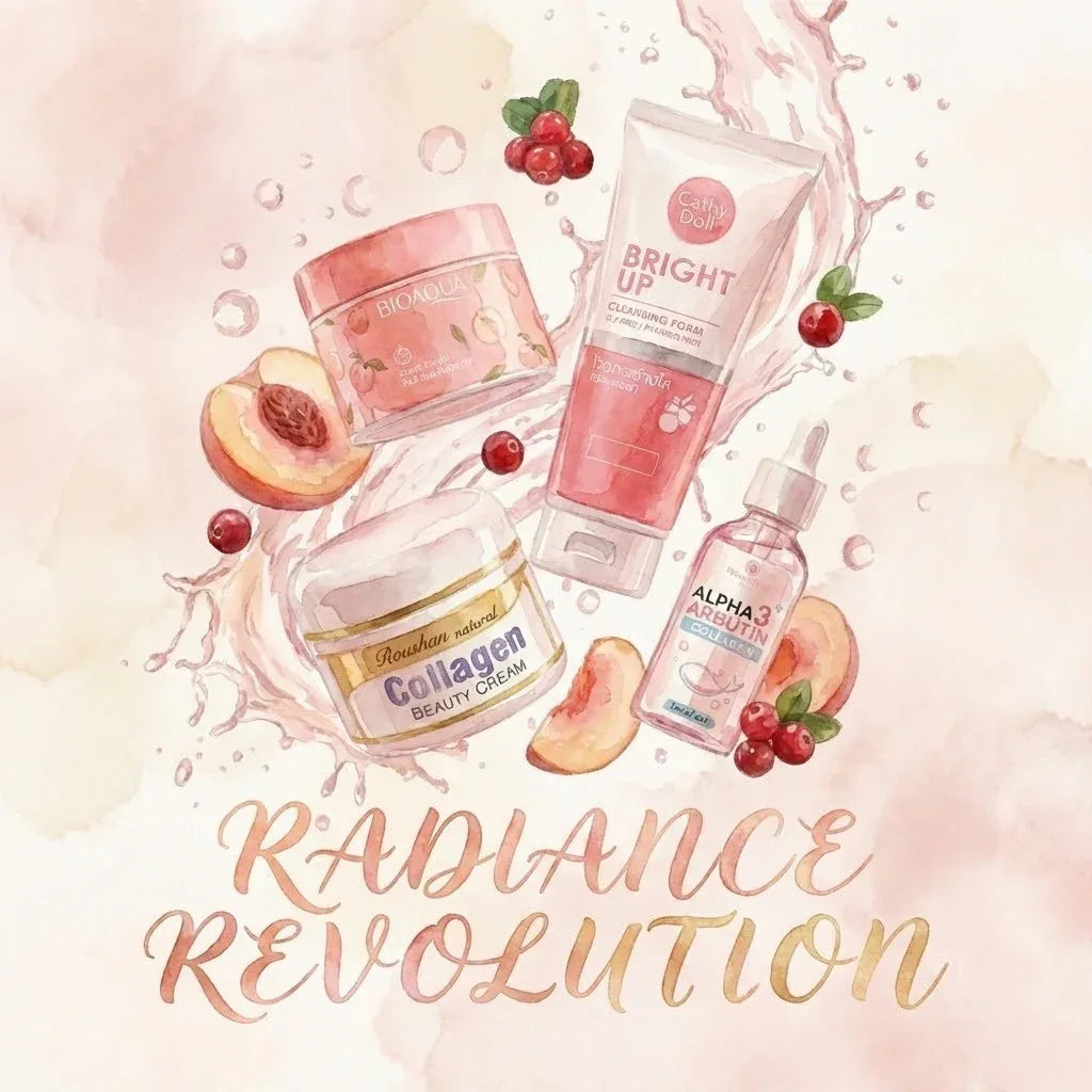 Brightening Skincare Set - Pinky Bundle Deal - offer set - Pinky Cosmetics -- United Arab Emirates -- Pinky Cosmetics