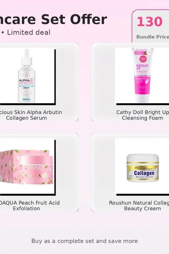 Brightening Skincare Set - Pinky Bundle Deal - offer set - Pinky Cosmetics -- United Arab Emirates -- Pinky Cosmetics