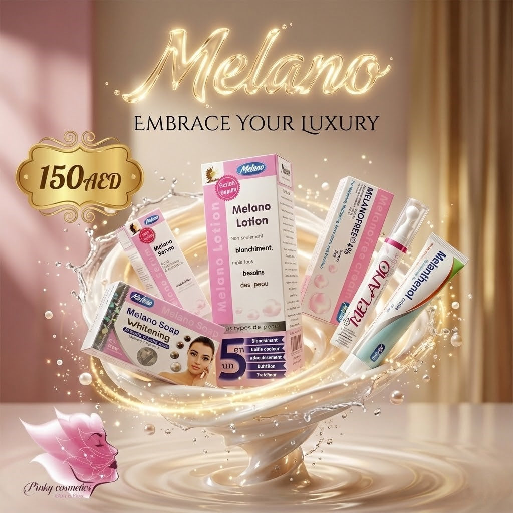 Melano Whitening Skincare Set – Brighten & Even Tone